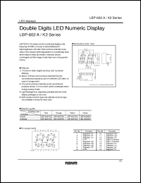 Click here to download LBP-602MK2 Datasheet