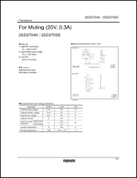 Click here to download 2SD2704K Datasheet