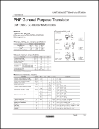 Click here to download UMT3906_1 Datasheet