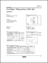 Click here to download 2SD2615 Datasheet