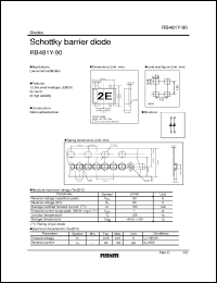 Click here to download RB481Y-90 Datasheet