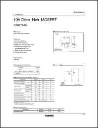 Click here to download R5007ANJ Datasheet