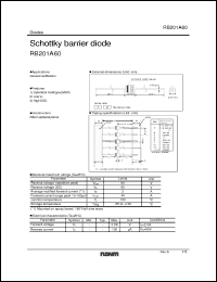 Click here to download RB201A60 Datasheet