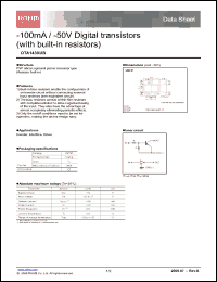 Click here to download DTA143XUB Datasheet