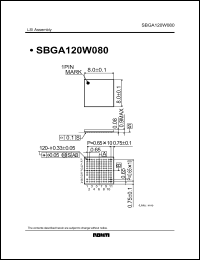 Click here to download SBGA120W080 Datasheet
