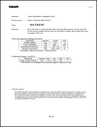 Click here to download BA7623F_1 Datasheet