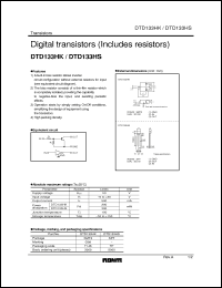 Click here to download DTD133HK Datasheet
