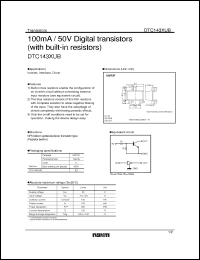 Click here to download DTC143XUB Datasheet
