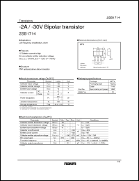 Click here to download 2SB1714 Datasheet