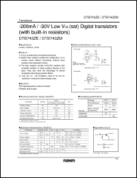 Click here to download DTB743ZM Datasheet