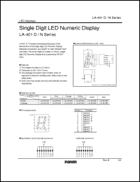 Click here to download LA-401AN Datasheet