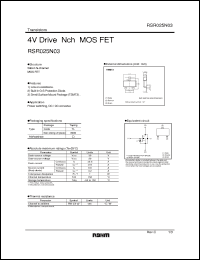 Click here to download RSR025N03 Datasheet