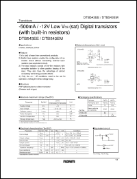 Click here to download DTB543EM Datasheet