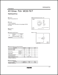 Click here to download RSR020P03 Datasheet