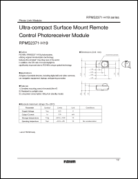 Click here to download RPMS2371-H19 Datasheet