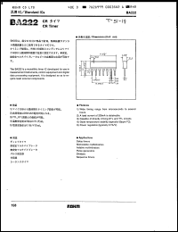 Click here to download BA222 Datasheet