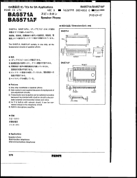 Click here to download BA6571A Datasheet