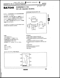 Click here to download BA7041 Datasheet