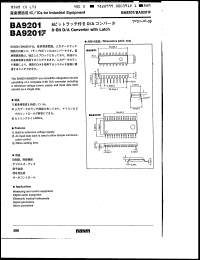 Click here to download BA9201F Datasheet