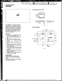 Click here to download BA9700F Datasheet