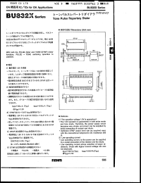 Click here to download BU8322F Datasheet