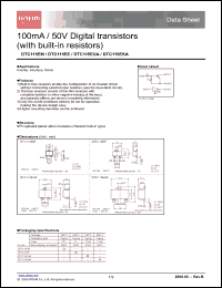 Click here to download DTC115EM Datasheet