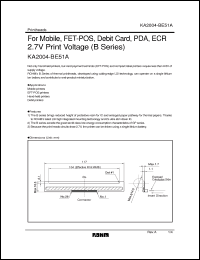 Click here to download KA2004-BE51A Datasheet