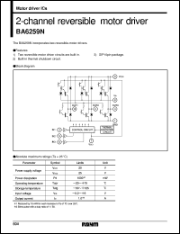 Click here to download BA6259 Datasheet