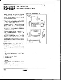 Click here to download BA7267F Datasheet