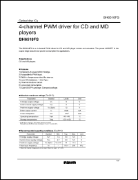 Click here to download BH6518FS Datasheet