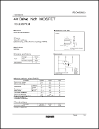 Click here to download RSQ020N03 Datasheet