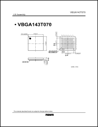 Click here to download VBGA143T070 Datasheet