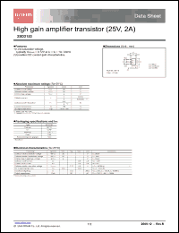 Click here to download 2SD2153_09 Datasheet
