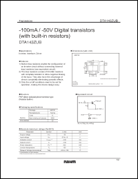 Click here to download DTA143ZUB Datasheet