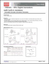 Click here to download DTA143XE_09 Datasheet