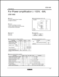 Click here to download 2SB1668 Datasheet
