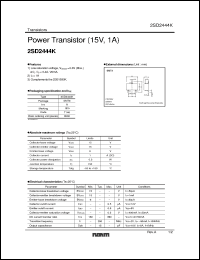 Click here to download 2SD2444K_1 Datasheet