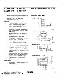 Click here to download BA6886 Datasheet