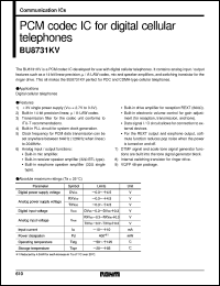 Click here to download BU8731 Datasheet