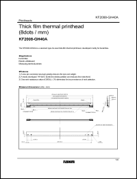 Click here to download KF2008-GH40A Datasheet
