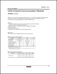 Click here to download RPM971-H14 Datasheet