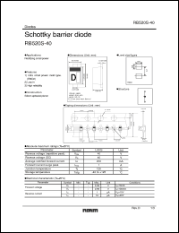 Click here to download RB520S-40_1 Datasheet