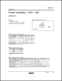 Click here to download 2SB1427_1 Datasheet