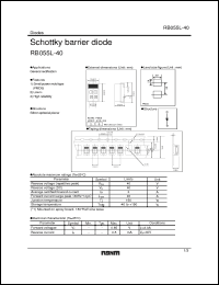 Click here to download RB055L-40 Datasheet