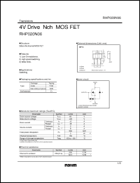 Click here to download RHP020N06 Datasheet