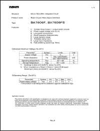 Click here to download BA7606FS Datasheet