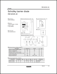 Click here to download RB160VA-40_1 Datasheet