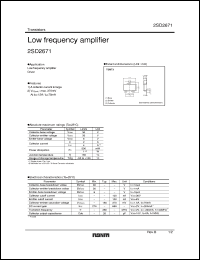 Click here to download 2SD2671 Datasheet