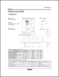 Click here to download 1SS400CS Datasheet