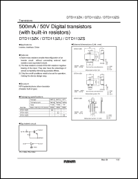 Click here to download DTD113ZK_1 Datasheet